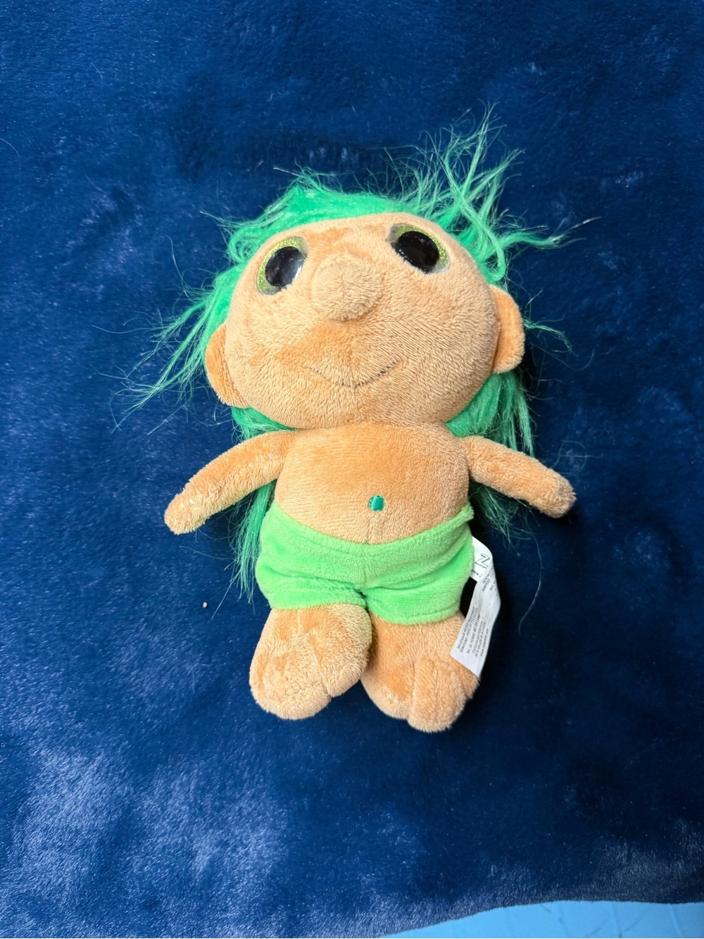 Zag Troll Green Plush Doll